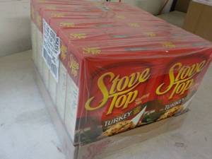 lot 437 image: 12 boxes Stove Top Turkey Stuffing ...
