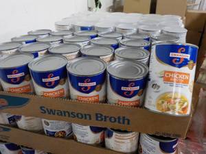 lot 442 image: 24 Pack Swansons Chicken Broth...
