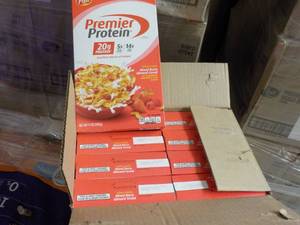 lot 476 image: 8 Post Premier Protein 9 oz Cereal...