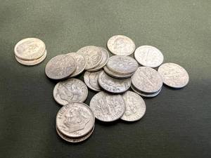 20 1964 Roosevelt Dimes