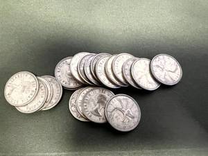 20 Canadian Silver Quarters