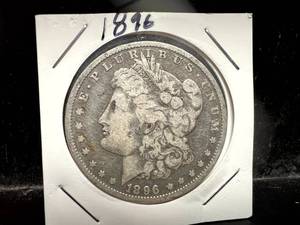 1896 O Morgan Dollar