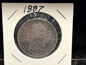 1887 S Morgan Dollar