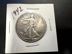 1942 D Liberty Half Dollar