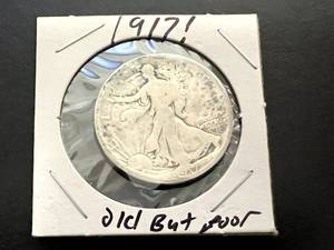 1917 S Liberty Half Dollar