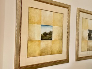 lot 5 image: Pair of Lovely Framed Art Pieces