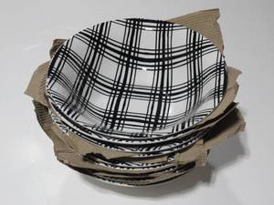 Nine Large Serving Bowls