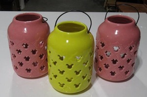 Mickey & Minnie Mouse Garden Lanterns (3)