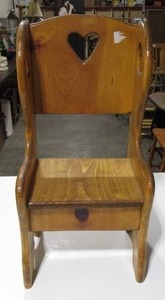 Adorable Handcrafted Childs Chair