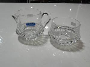 Hochwertiges Bleikristall - Creamset (SugarCream)