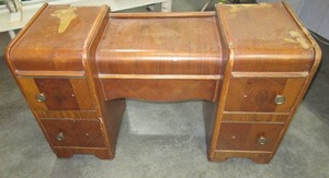 Antique Five Drawer Vanity