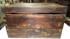Beautifully Crafted Studebaker Corp Wooden Chest w Drawer on Bottom