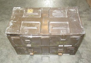 Two Cannon Ammunition Cans