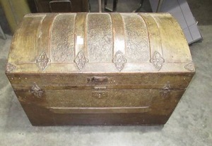 Hand Carved Hope Chest