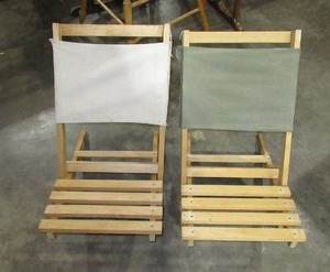 Pair of Adirondack Style Beach Chairs
