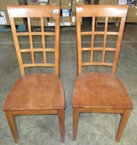 Pair of Matching Dining room Table Chairs