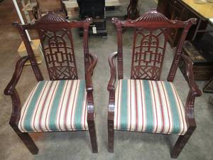 Beautiful Upholstered Dining Room Chairs wArms