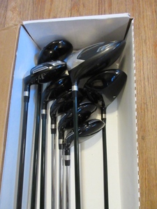 lot 118 image: 8 PC SET OF BRAND NEW LEFT HAND WARRIOR GOLF CLUBS