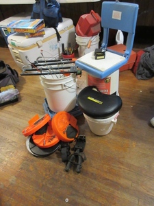 lot 121 image: ICE FISHING MUST HAVES