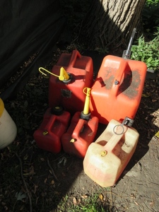 lot 233 image: MULTIPLE FUEL CONTAINERS