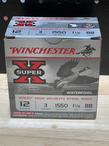 Winchester 12 gauge 3 BB Steel Shells