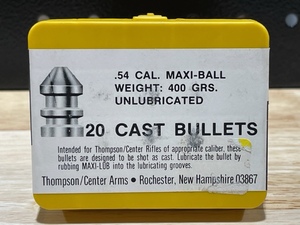 Thompson Arms .54 Cal Maxi-Ball Bullets