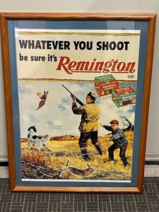 Remington Framed Poster Ad