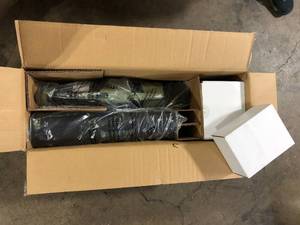 Green Machine 62V Cordless Axial Blower Variable Speed Brushless Motor, 123 MPH Max air speed, 655 CFM, 4 Ah Battery & Rapid Charger Customer Returns See Pictures