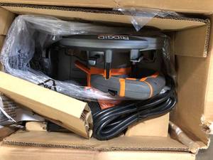 lot 48 image: RIDGID 15 Amp 7-14 in. Circular Saw Customer Returns See Pictures