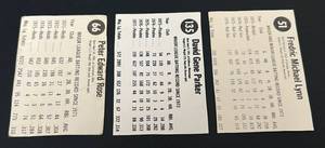 lot 86 image: Hostess 3 Card Star Lot - Pete Rose, Dave Parker, Fred Lynn