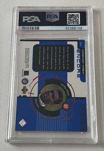 lot 150 image: Randy Moss RC PSA Graded 8 1998 Upper Deck Encore Constant Threat Minnesota Vikings Rookie Football Card