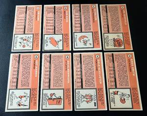 lot 210 image: 1970-71 Topps Basketball Tallboy 8 Card Vintage Lot