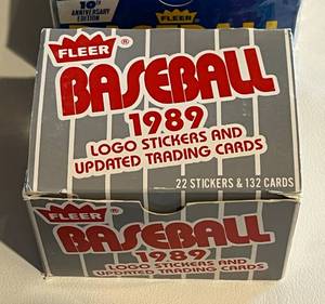 lot 259 image: 1989, 1990, and 1991 Fleer Update Baseball Sets - Includes Randy Johnson, Frank Thomas, and Jeff Bagwell RCs