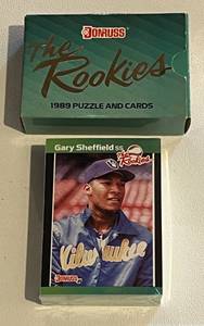 lot 262 image: 1989 Donruss The Rookies Baseball Sealed Set - Includes #3 Ken Griffey Jr. Rookie Card