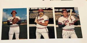 lot 23A image: 1983 Minnesota Twins Team Issued Postcard Set - Kent Hrbek, Gary Gaetti, Frank Viola 36 Cards Vintage Baseball