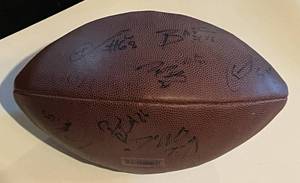 lot 288 image: Minnesota Viking Signed NFL Wilson Football