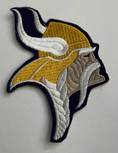 lot 323 image: Minnesota Vikings Vintage Items - Figure, McDonalds Toy, and Patch - football