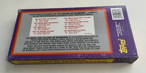 lot 327 image: 1988 Topps Baseball Gallery of Champions Complete New in Box Aluminum Card Set