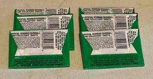 lot 268 image: (6) 1989 Bowman Baseball Sealed Packs - Potential Ken Griffey Jr. RCs, baseball cards