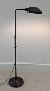 lot 105 image: Dark Bronze Floor Lamp