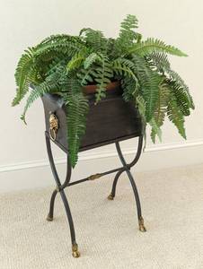 lot 106 image: Decorative Metal Planter Box Stand