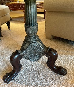 lot 61 image: Classy Wooden Accent Table