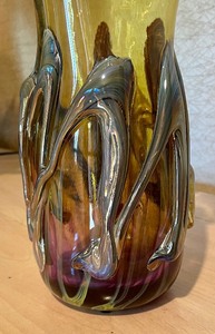 lot 88 image: Didier Saba Handblown Art Glass Vase