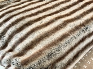 lot 46 image: Fine Faux Fur Blanket
