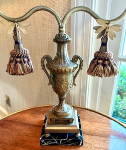lot 163 image: Lovely Lamp with Frederick Cooper Shade