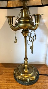 lot 168 image: Two Unique Vintage Table Lamps