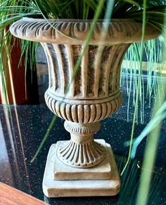 lot 169 image: Fabulous Faux Greenery with Planters