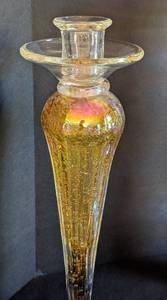lot 148 image: Elegant Glass Candle Holders
