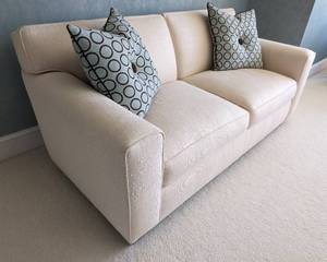 lot 112 image: R Jones Hampton Custom Upholstered Sofa