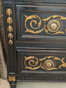 lot 21 image: Karges French Regency Nightstand  Chest